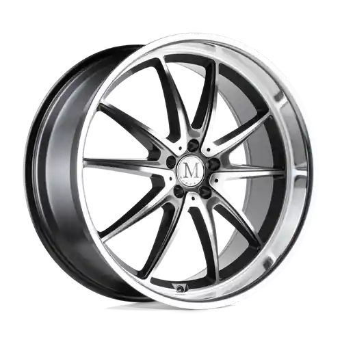 Price Drop Mandrus ARGENT 5X112 22X9 +35 GLOSS GUNMETAL W/ MIRROR CUT FACE