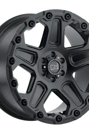 New Release Black Rhino COG 6X135 18X9.5 +12 MATTE BLACK