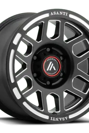 Asanti Off Road AB812 CLAYMORE 6X139.7 17X8 +25 SATIN BLACK MILLED Sale