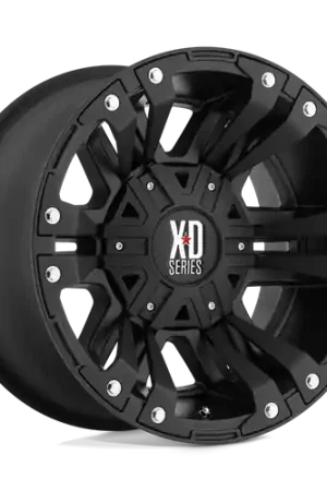 XD XD822 MONSTER II 8X165.1 20X9 +18 MATTE BLACK Warranty Included