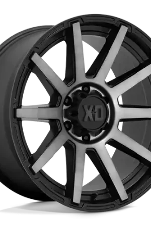 XD XD847 OUTBREAK 5X150 22X10 +12 SATIN BLACK WITH GRAY TINT Price Drop