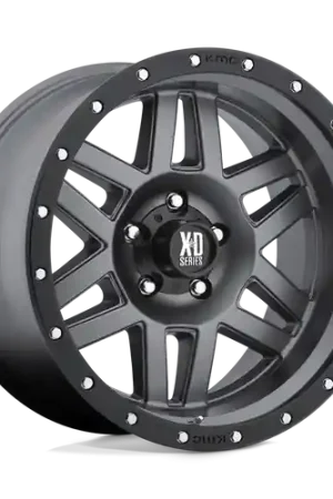 Modern XD XD128 MACHETE 5X127 17X8.5 +0 MATTE GRAY BLACK RING