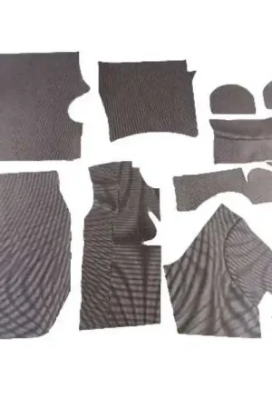 Trunk Floor Mat Cover for 59-60 Buick Electra 2DR Hardtop, Convertible Gray 10pc Mega Sale