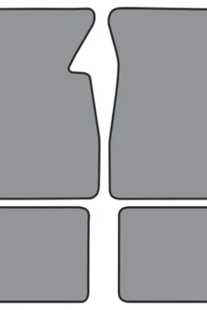 Authentic Floor Mats for 1959-60 Cadillac DeVille 4DR Sedan (FM32F FM2R) Loop 4Pc