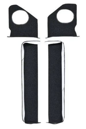 Carpet for 1963-1964 Chevrolet Bel Air Door & Kick Panel Inserts without Air Budget