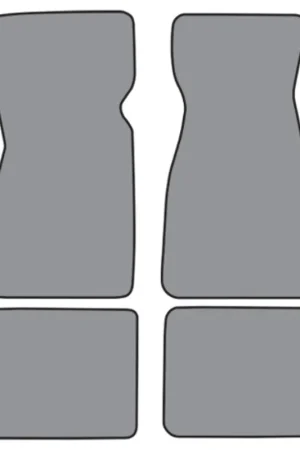 Limited Edition Floor Mats for 1971-1973 Chevrolet Vega (GM262F FM18R) Loop 4Pc