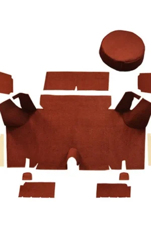 Must Have Trunk Mat for 1965-1966 Ford Mustang Fastback Trunk Kit w/Boards Loop