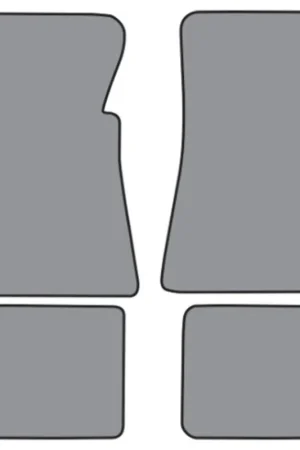 Floor Mats for 1955-1956 Ford Country Squire (FM80F FM18R) Loop 4Pc Hassle-Free Returns