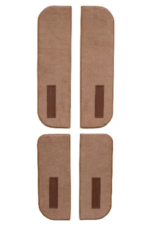 Carpet for 1990-91 Chevy R3500 Crew Cab Inserts on Cardboard w/Vents Door Next Day Delivery