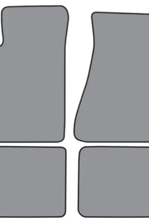 Fresh Stock Floor Mats for 1985-1992 Chevrolet Camaro (FM04F FM18R) Cutpile 4Pc