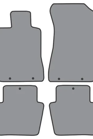 Floor Mats for 2005-2012 Acura RL Pattern Cutpile Complete 4Pc Time-Limited