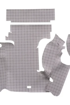 Trunk Mat for 1957 Ford Thunderbird Convertible Die Cut Burtex Complete 4Pc Free Returns