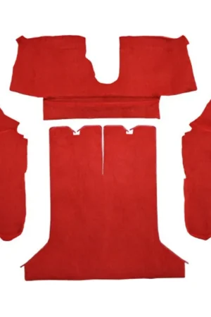 Carpet for 1984-1987 Chevrolet Corvette Coupe Rear with Pad Cutpile Modern