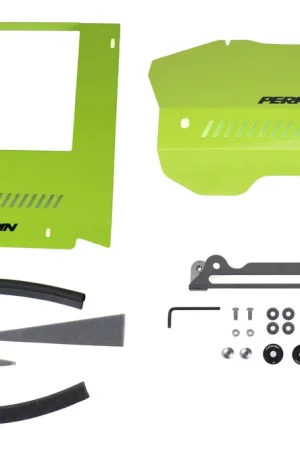 PERRIN Engine Cover Kit (Neon Yellow) - 2015-2021 Subaru WRX Don’t Miss Out