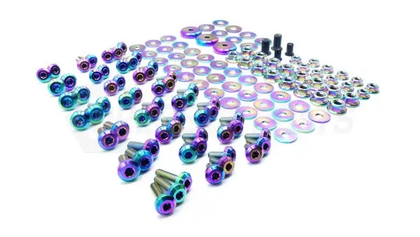 Price Drop Dress Up Bolts Stage 2 Titanium Hardware Engine Bay Kit (Blue) - 2022-2024 Subaru BRZ / Toyota GR86