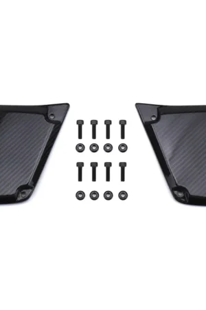 Price Cut OLM LE Dry Carbon Fiber JDM DRL Facelift Bezel Cover (No Fog Hole) - 2018-2021 Subaru WRX / STI