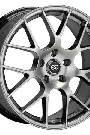 Enkei Raijin Hyper Silver 18x8.5 +45 5x100 (Single Wheel) - 2013-2024 Subaru BRZ / Scion FR-S / Toyota GR86 / 2014-2018 Subaru Forester Best Seller
