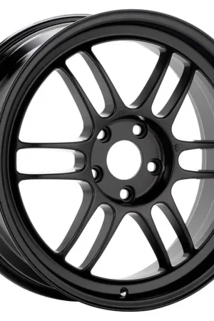 Enkei RPF1 Wheels 17x9 +45mm (Matte Black) 5x100 - 2013-2024 Subaru BRZ / Scion FR-S / Toyota GR86 / 2014-2018 Subaru Forester Warranty Included
