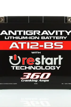 Next Day Delivery Antigravity YT12-BS Lithium Battery w/Re-Start