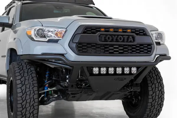 Addictive Desert Designs 16-20 Toyota Tacoma PRO Bolt-On Front Bumper - Hammer Black Super Sale