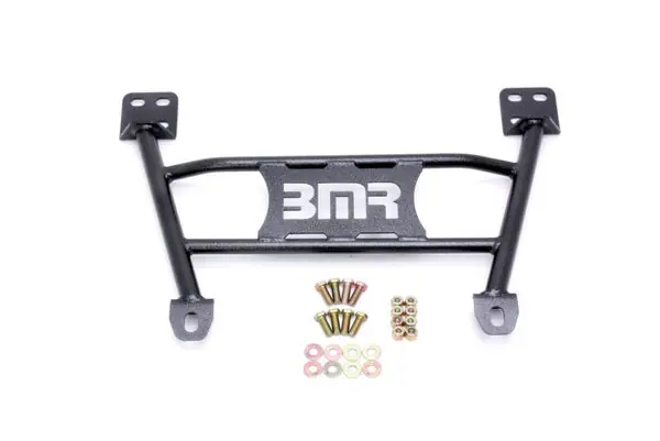 BMR 05-14 S197 Mustang Radiator Support Chassis Brace - Black Hammertone Big Sale