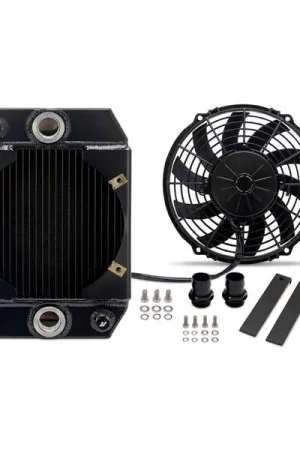 Modern Mishimoto Universal Drag Race Performance Aluminum Radiator - Black