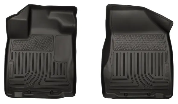 Premium Husky Liners 13 Nissan Pathfinder Weatherbeater Black Front Floor Liners