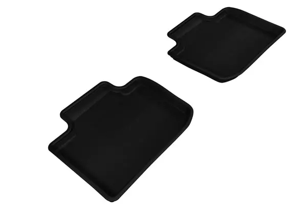 3D MAXpider 2014-2020 Lexus IS Kagu 2nd Row Floormats - Black New Arrival