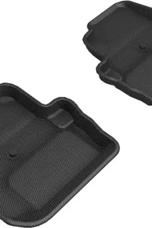 Wholesale 3D MAXpider 18-25 Jeep Wrangler Sport (JL) 2nd Row Floormats - Black