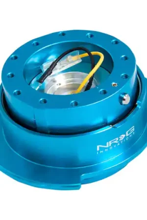 Price Drop NRG Quick Release Kit Gen 2.5 - New Blue Body / Titanium Chrome Ring