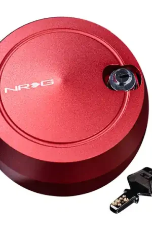 Bargain NRG Quick Lock V2 w/Free Spin - Red (Will Not Work w/Thin Version QR or Quick Tilt System)