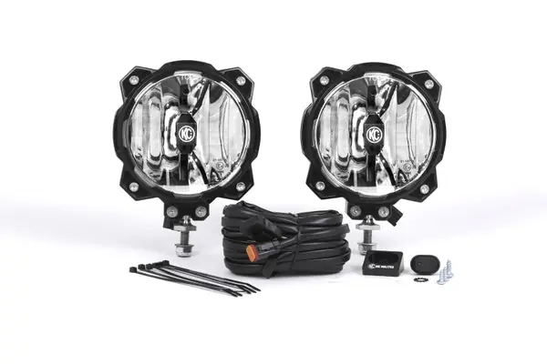 Limited Time KC HiLiTES 6in. Pro6 Gravity LED Light 20w Single Mount Spot Beam (Pair Pack System)