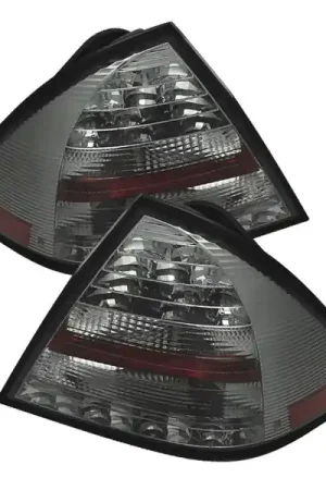 Top Pick Spyder Mercedes Benz W203 C-Class 05-07 4DR Sedan LED Tail Lights Smoke ALT-YD-MBZC05-LED-SM