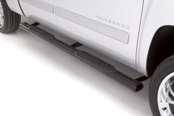 Factory Price Lund 10-17 Dodge Ram 2500 Crew Cab 5in. Oval Straight Steel Nerf Bars - Black