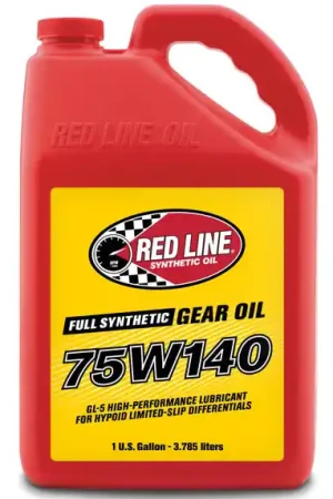 Red Line 75W140 GL-5 Gear Oil - Gallon Best Choice