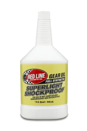 Hot Deal Red Line SuperLight ShockProof Gear Oil - Quart