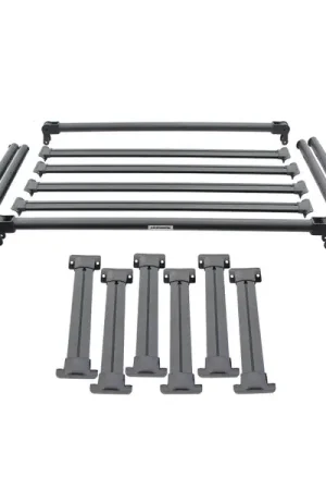 Authentic Go Rhino 19-21 Jeep Gladiator XRS Overland Xtreme Rack - Box 1 (Req. gor5950000T-02)