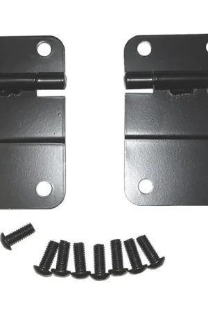 Buy Direct Rugged Ridge 76-86 Jeep CJ Black Lower Tailgate Hinge Set