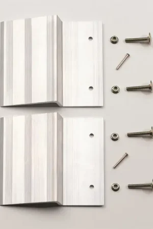 No Minimum Order Lund Universal Ramp Kit For 2X8in To 2X10in Planks 9X7.5X2.25in - Silver