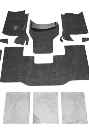 While Supplies Last BedRug 76-95 Jeep CJ-7/YJ Front Kit 8pc Floor Kit (Incl Heat Shields)