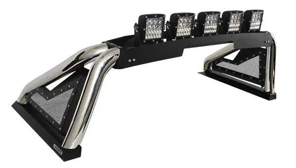 Go Rhino 14-19 Chevy 1500 LD (Classic) Sport Bar 2.0 Complete Kit w/Sport Bar+Retractable Light Mnt Affordable