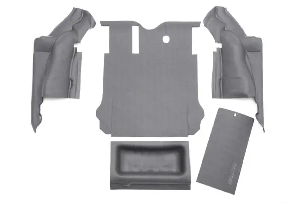 Fast Shipping BedRug 11-16 Jeep JK Unlimited 4Dr Rear 5pc BedTred Cargo Kit (Incl Tailgate & Tub Liner)