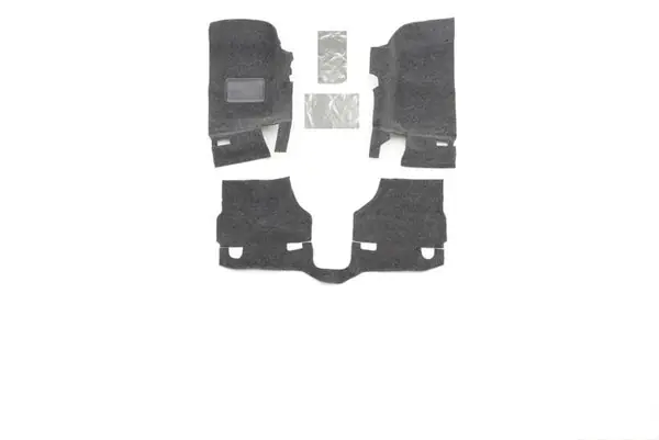 Certified BedRug 07-10 Jeep JK 2Dr Front 3pc Floor Kit (Incl Heat Shields)