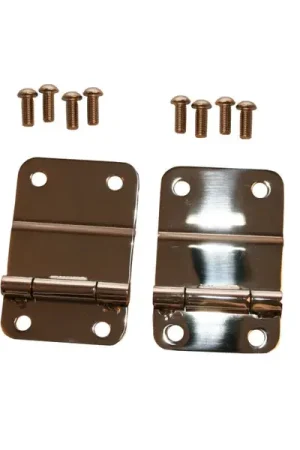 Cheap Rugged Ridge 76-86 Jeep CJ Stainless Steel Tailgate Hinges