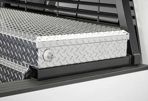 BackRack 2017+ Superduty Aluminum Body Toolbox 21in No Drill Hardware Kit Limited Offer