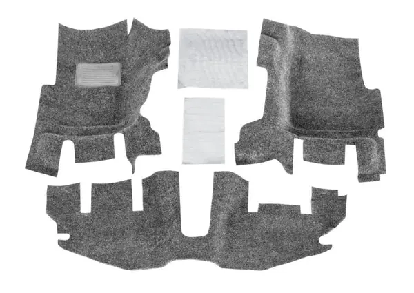 BedRug 97-06 Jeep TJ Front 3pc Floor Kit (w/Center Console) - Incl Heat Shields Today Only