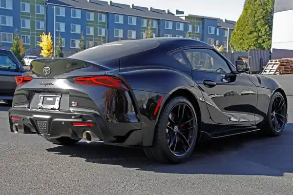 Free Delivery PERRIN 20-25 Toyota Supra Tow Hook Kit (Rear) - Black