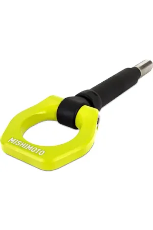 Clearance Mishimoto 13+ Subaru BRZ/FRS/86 / 18+ Subaru WRX Neon Yellow Racing Front Tow Hook
