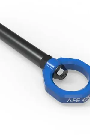 New Release aFe 23-25 BMW M2 (G87) CONTROL Front / Rear Tow Hook - Blue