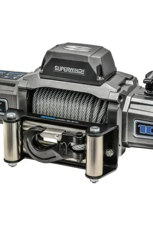 Superwinch 10000 LBS 12V DC 3/8in x 85ft Wire Rope SX 10000 Winch Free Shipping